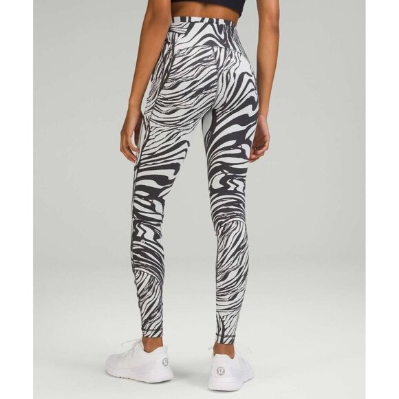 Lululemon Swift Speed High-Rise Tight 28" Spin Off Jacquard Vapor Graphite Grey - Picture 1 of 11